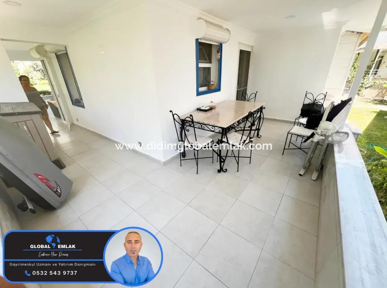 4 1 Furnished Villa For Permanent Rent In Didim Işık Site