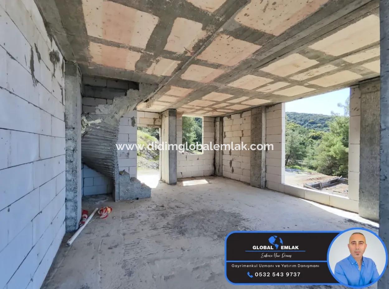 Didim Akbuk Çukur Menvkii For Sale 3 1 Full Sea View Na Tamam Villa