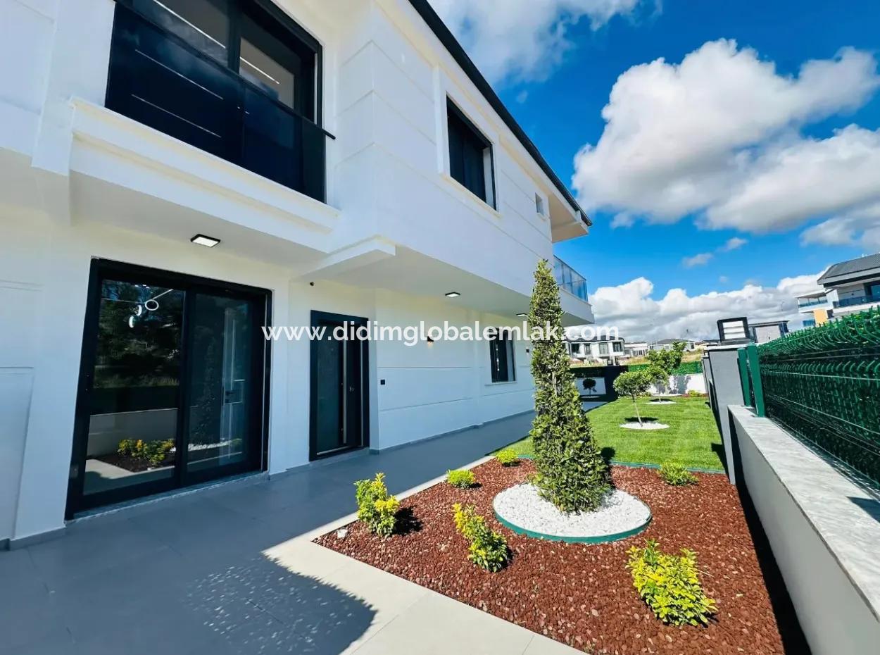 3 1 Separate Kitchen Villas For Sale In Didim Hisar Neighborhood